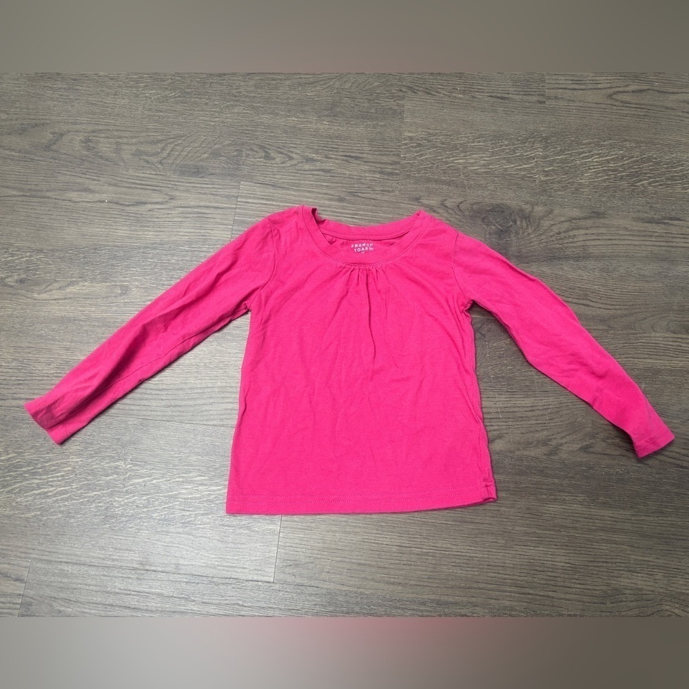 3T French Toast Pink Long Sleeve Tee Relaxed Fit, exclnt cndtn. 15% offw2+bndle